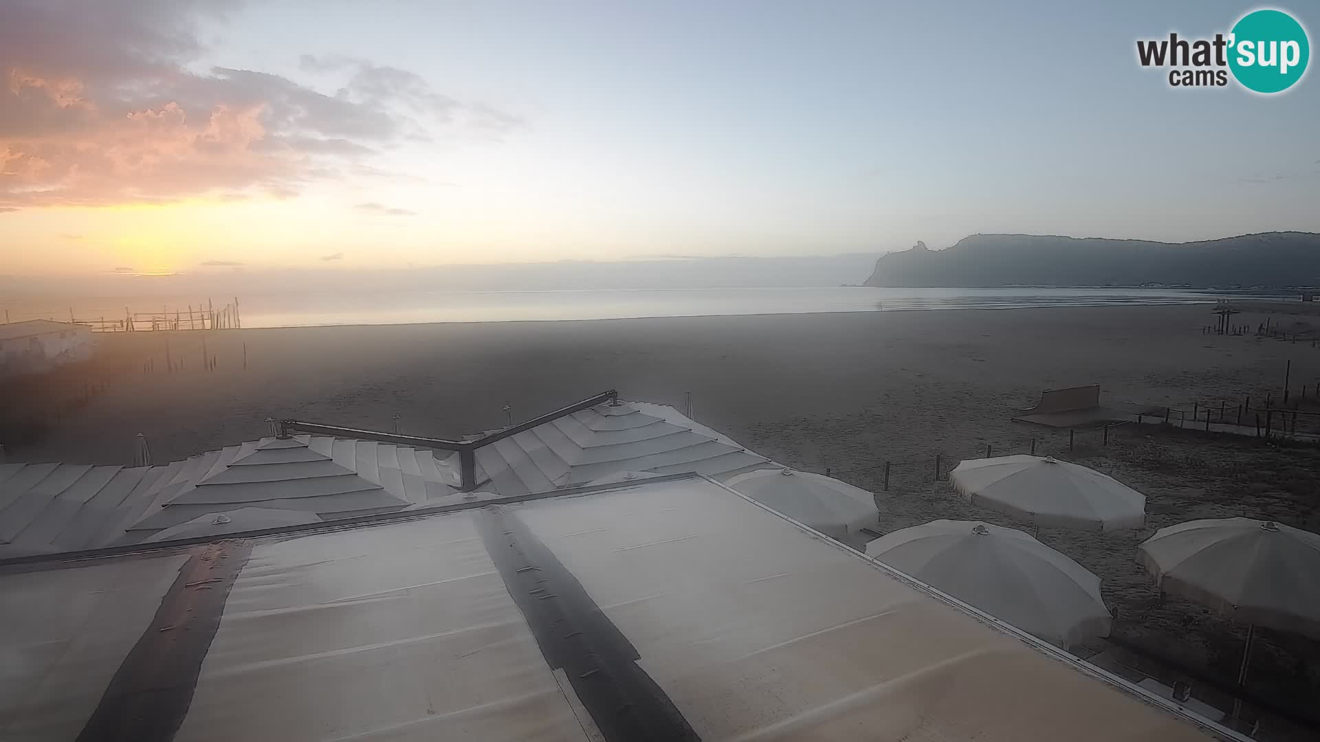 Poetto beach webcam | Cagliari | Sardinia