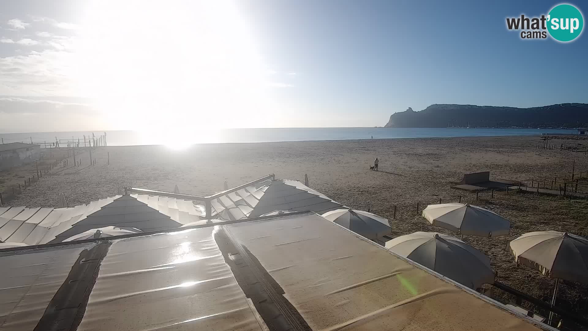 Webcam playa de Poetto | Cagliari | Cerdeña