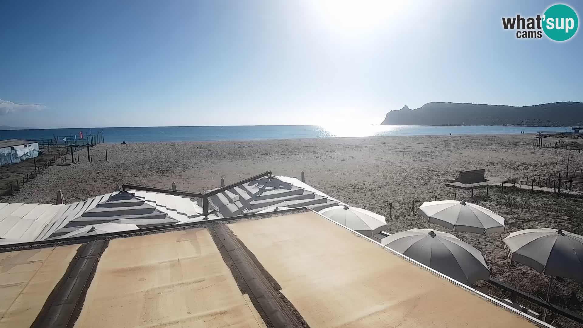 Poetto Strand Webcam | Cagliari | Sardinien