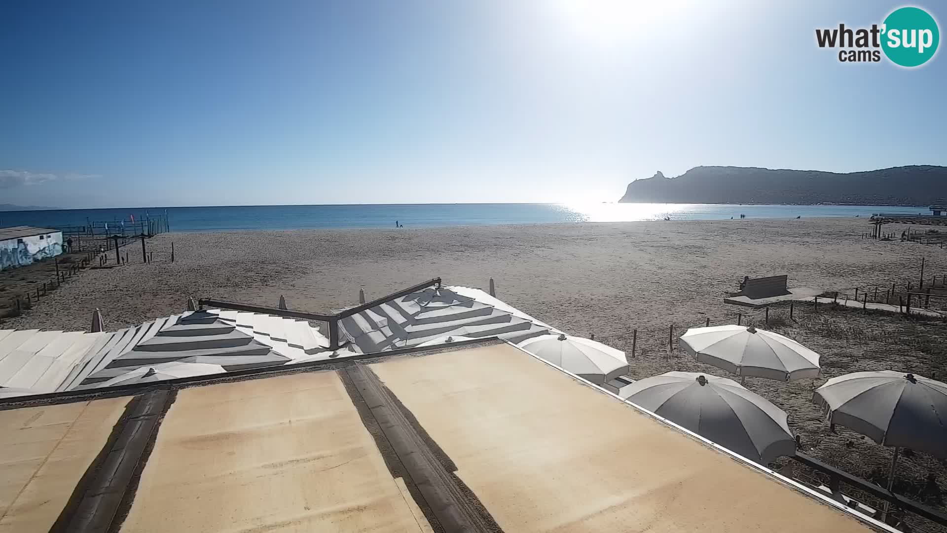 Webcam playa de Poetto | Cagliari | Cerdeña