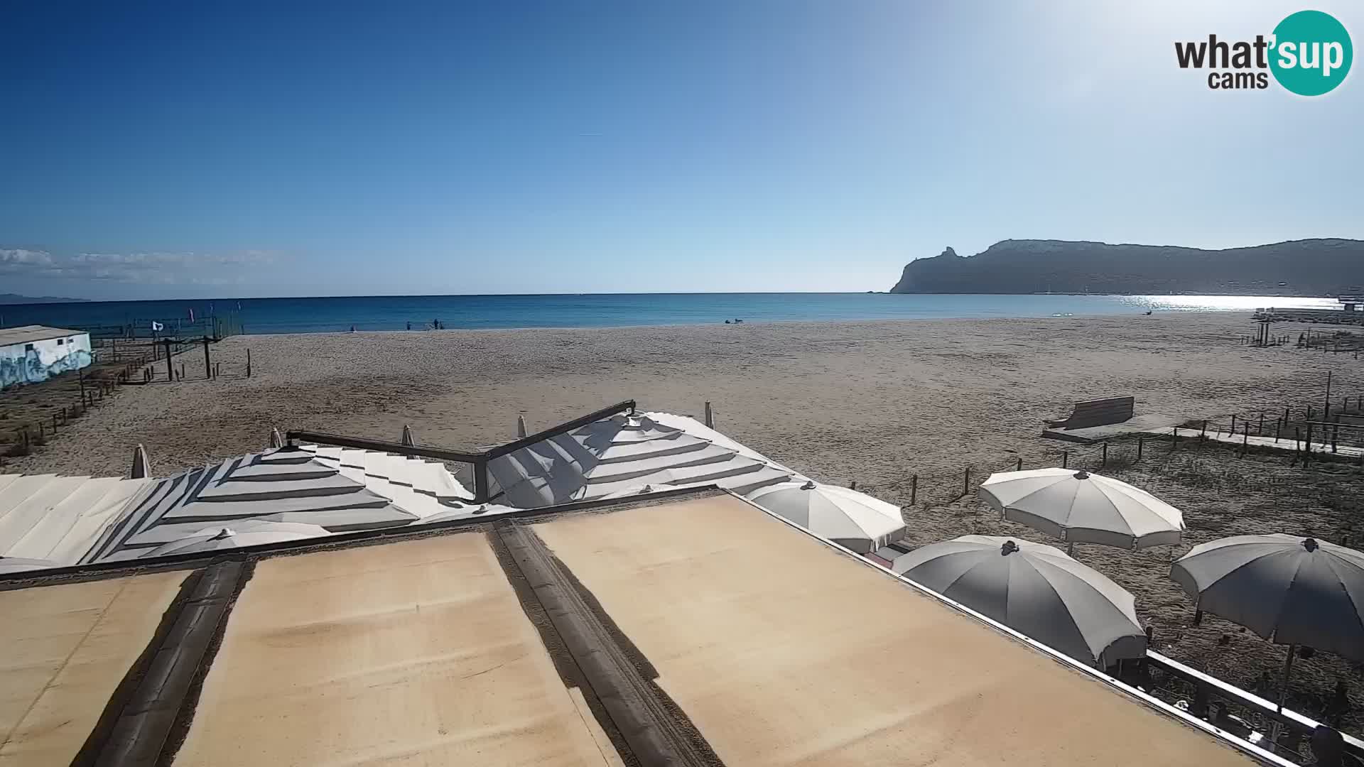 Webcam spiaggia del Poetto | Cagliari | Sardegna