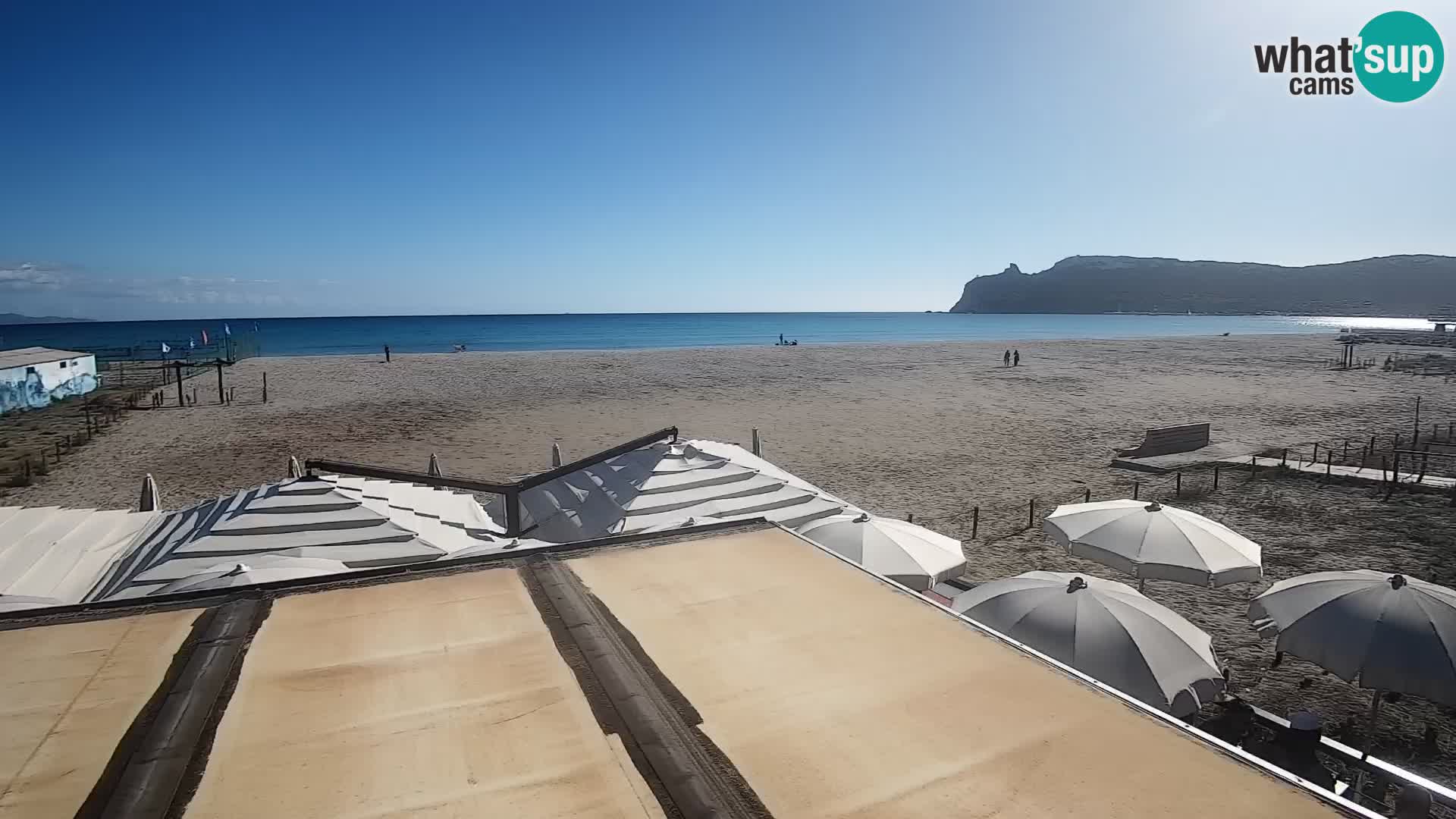 Poetto Strand Webcam | Cagliari | Sardinien