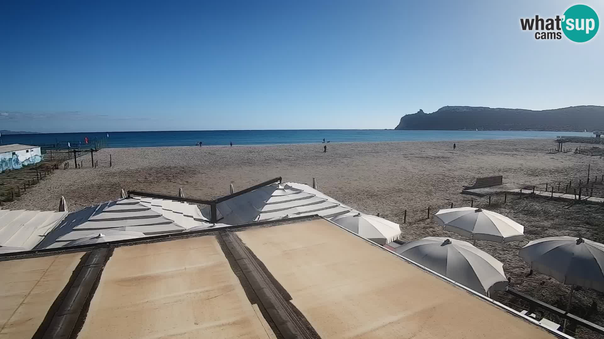 Webcam spiaggia del Poetto | Cagliari | Sardegna