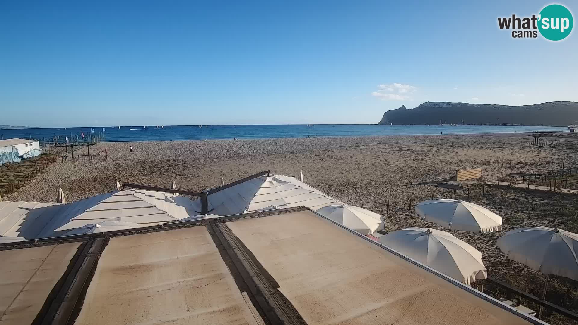 Poetto Strand Webcam | Cagliari | Sardinien