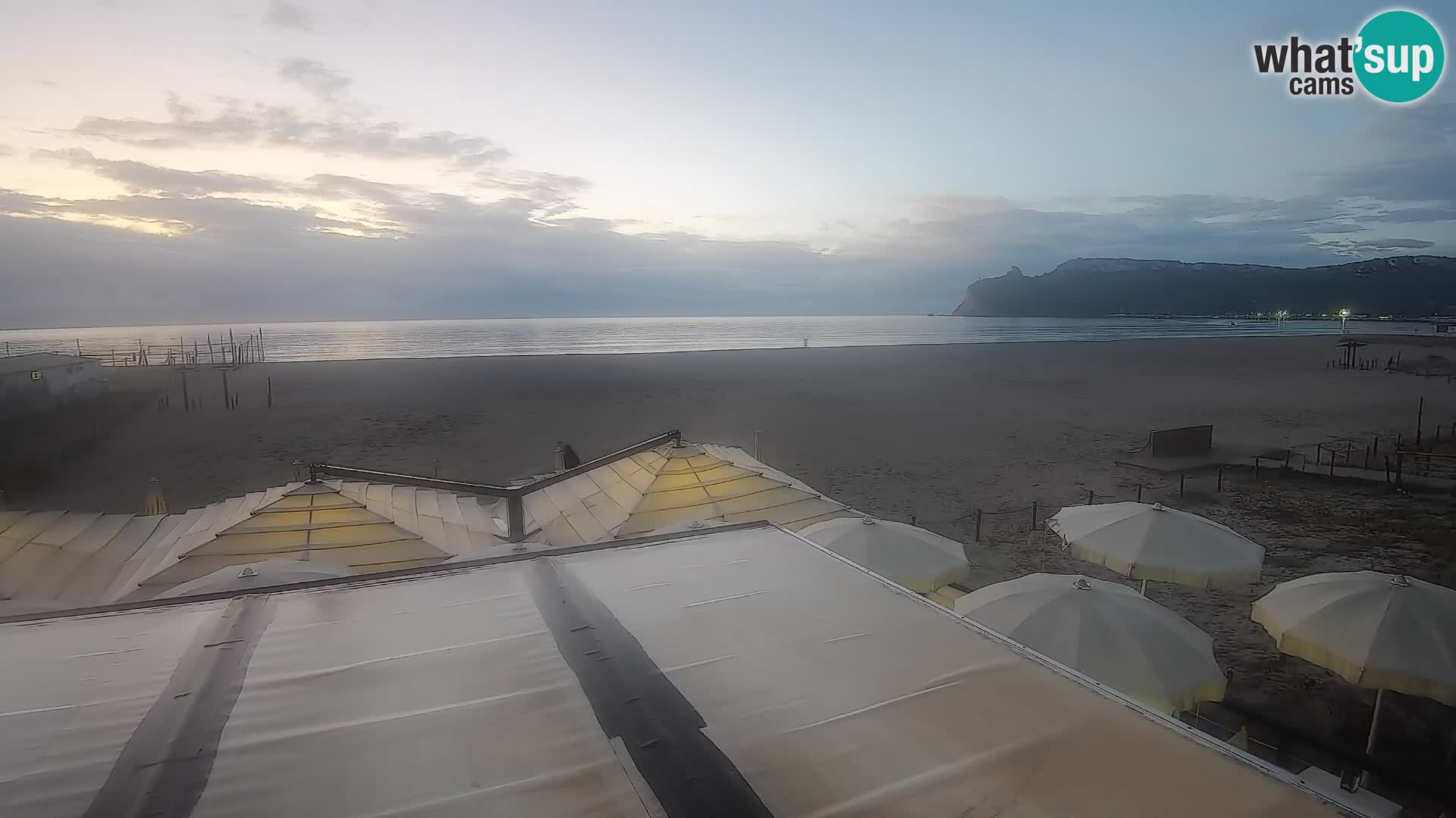 Poetto beach webcam | Cagliari | Sardinia