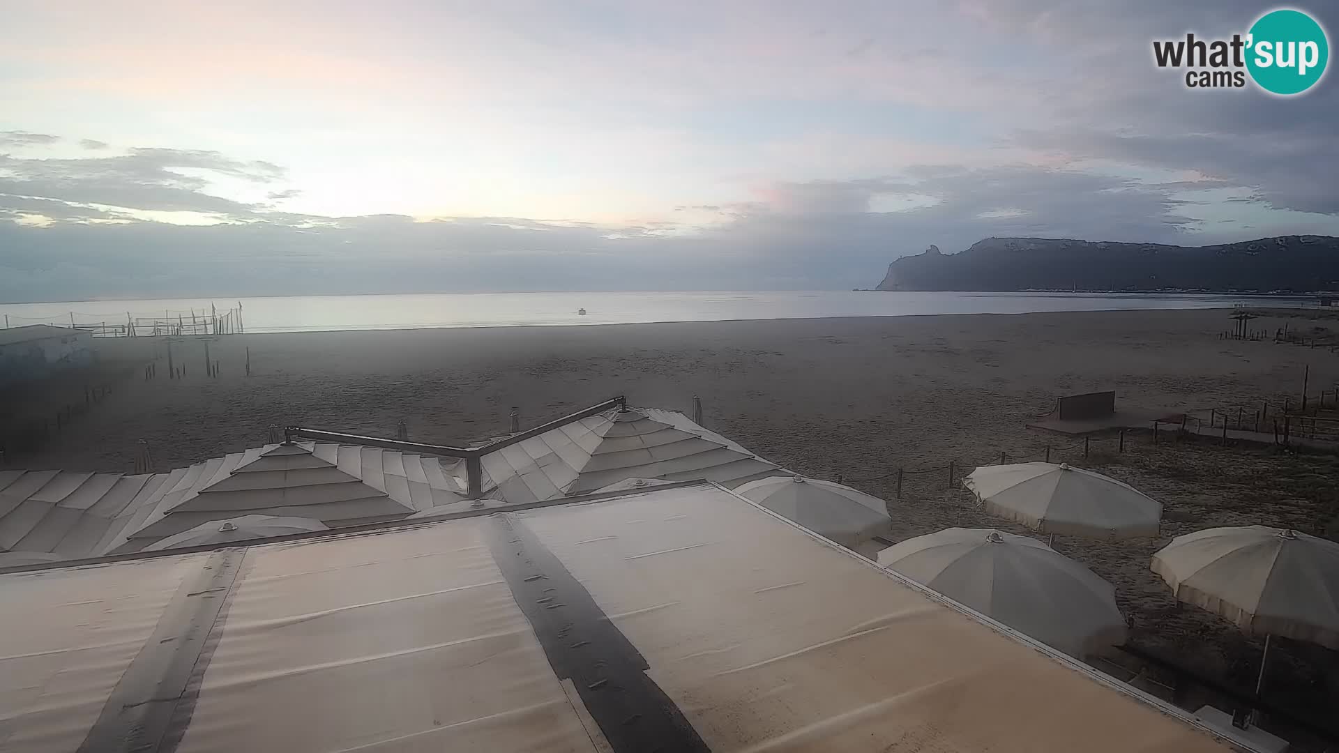 Poetto beach webcam | Cagliari | Sardinia
