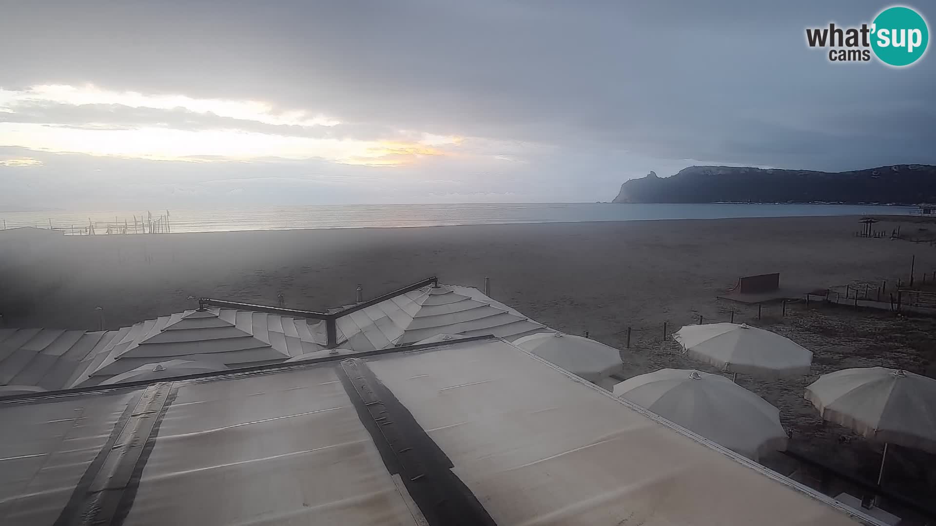 Webcam plage de Poetto | Cagliari | Sardaigne