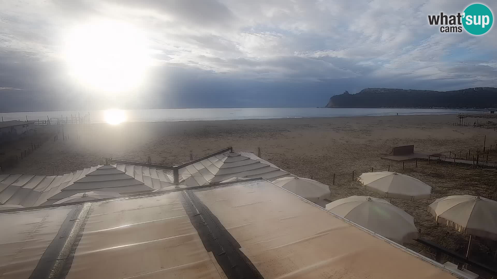 Poetto beach webcam | Cagliari | Sardinia