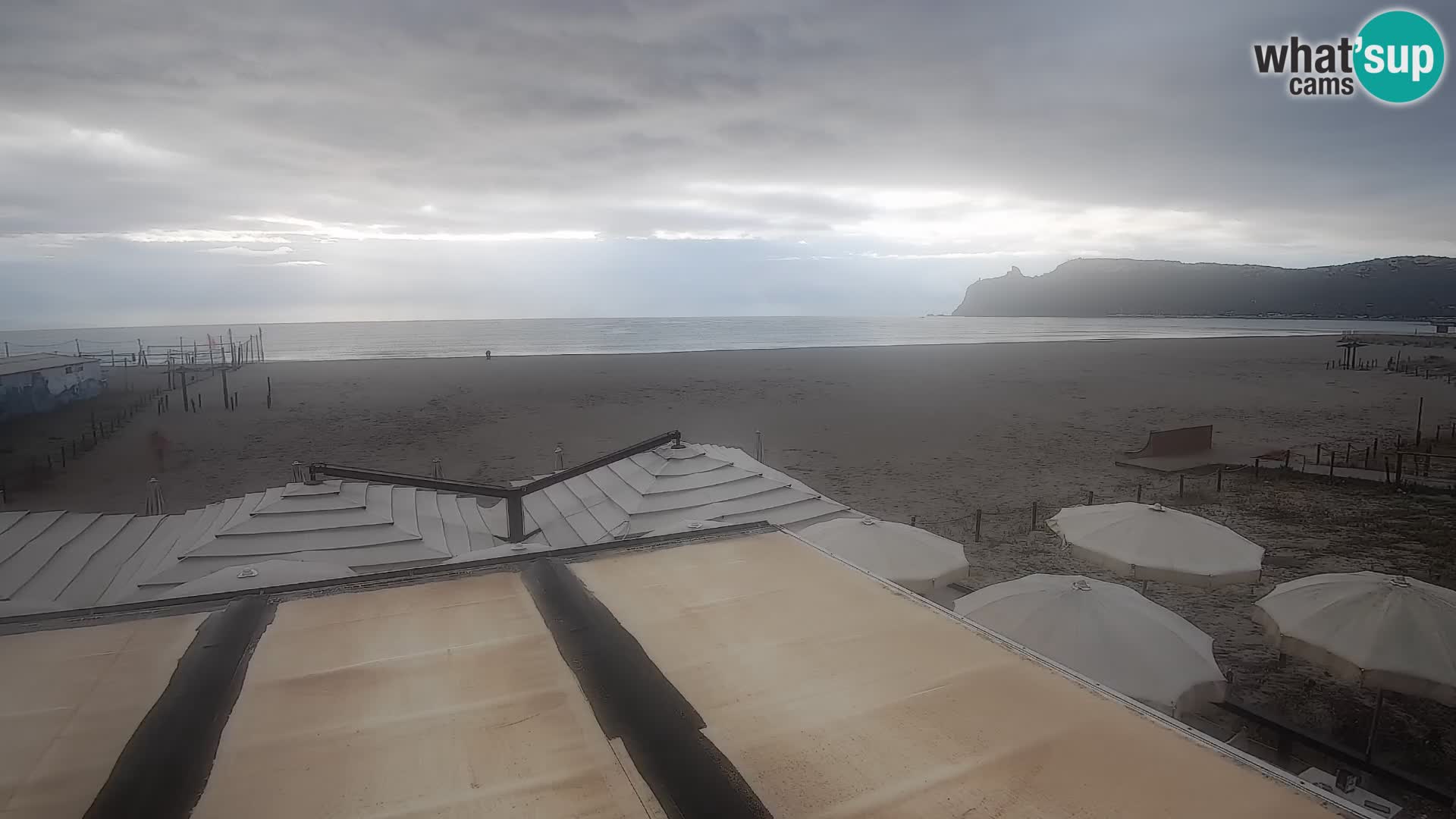 Webcam plage de Poetto | Cagliari | Sardaigne