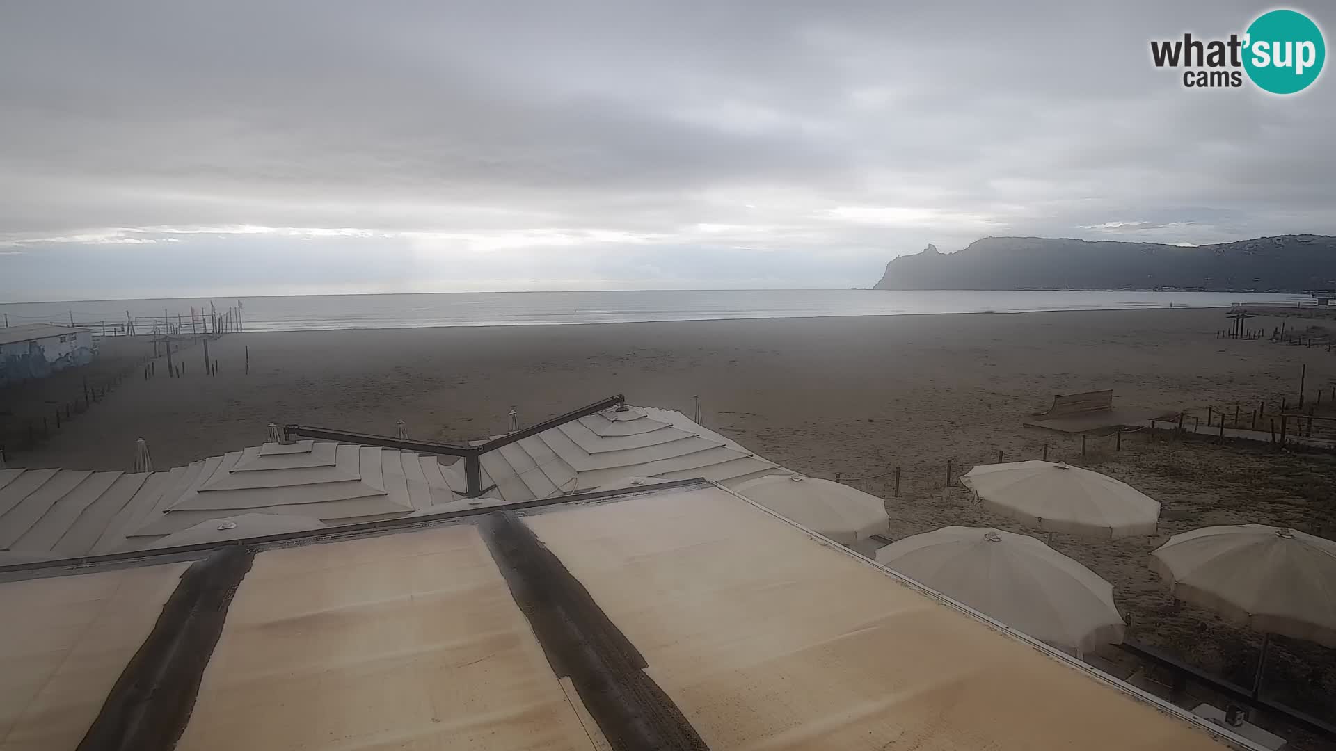 Poetto beach webcam | Cagliari | Sardinija