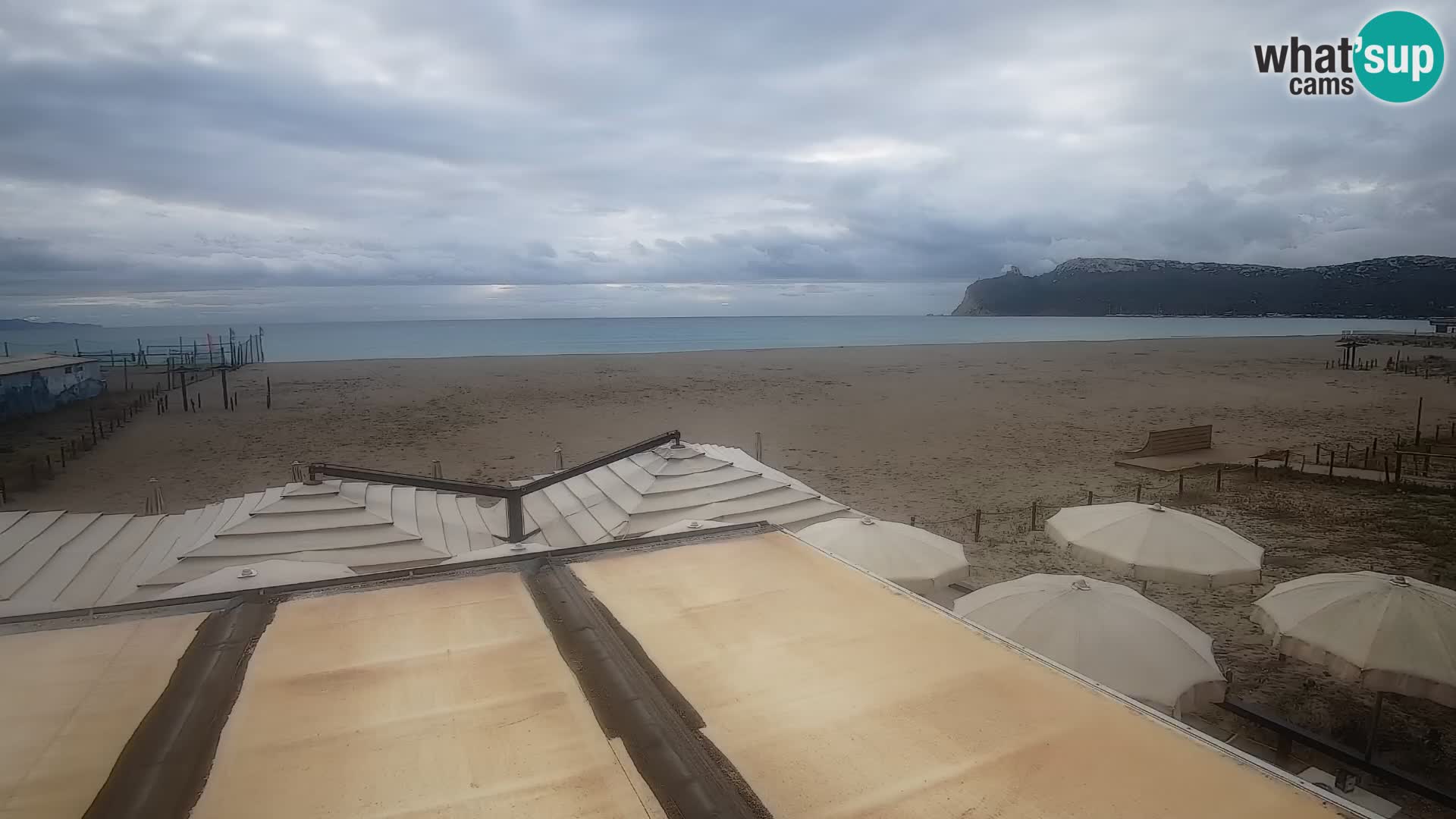 Webcam plage de Poetto | Cagliari | Sardaigne