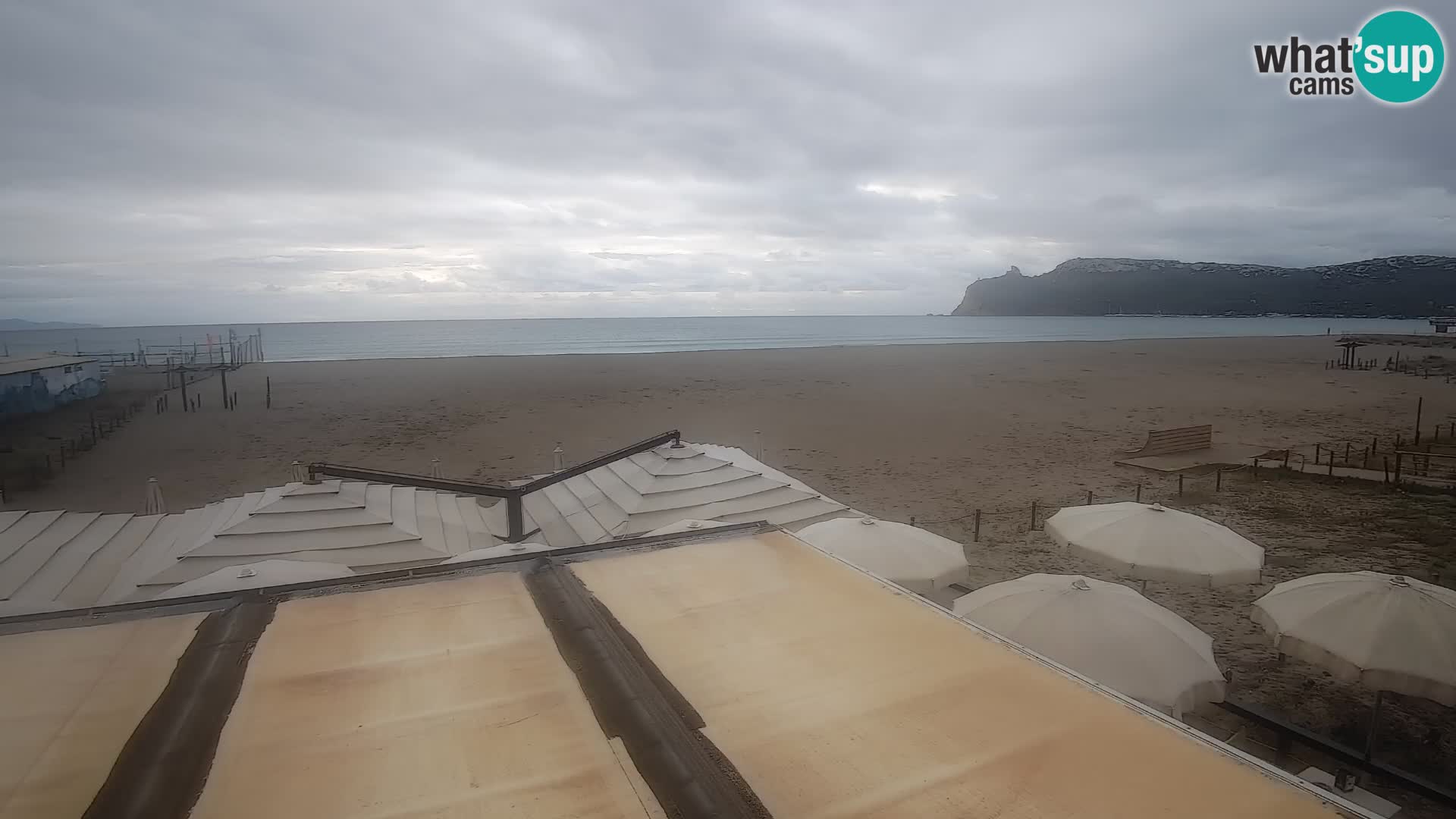 Poetto Strand Webcam | Cagliari | Sardinien