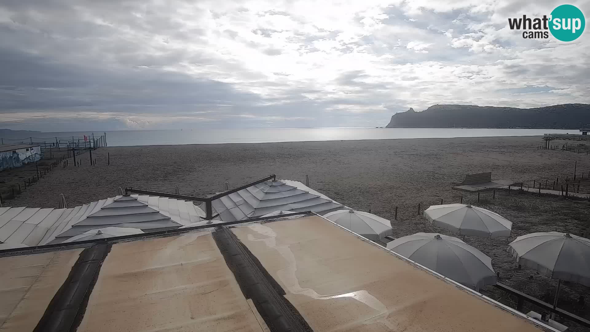 Poetto beach webcam | Cagliari | Sardinia