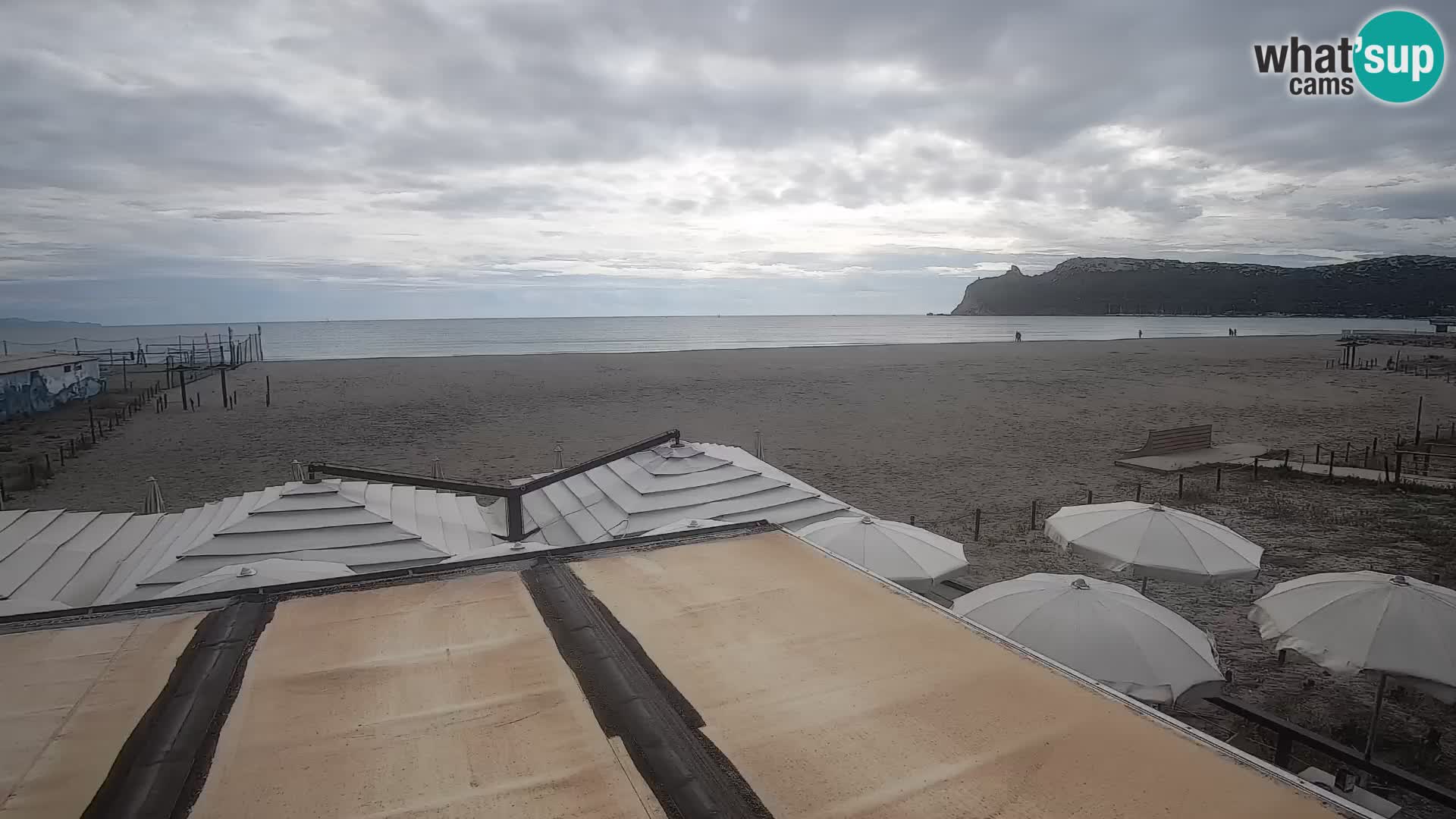 Poetto beach webcam | Cagliari | Sardinia