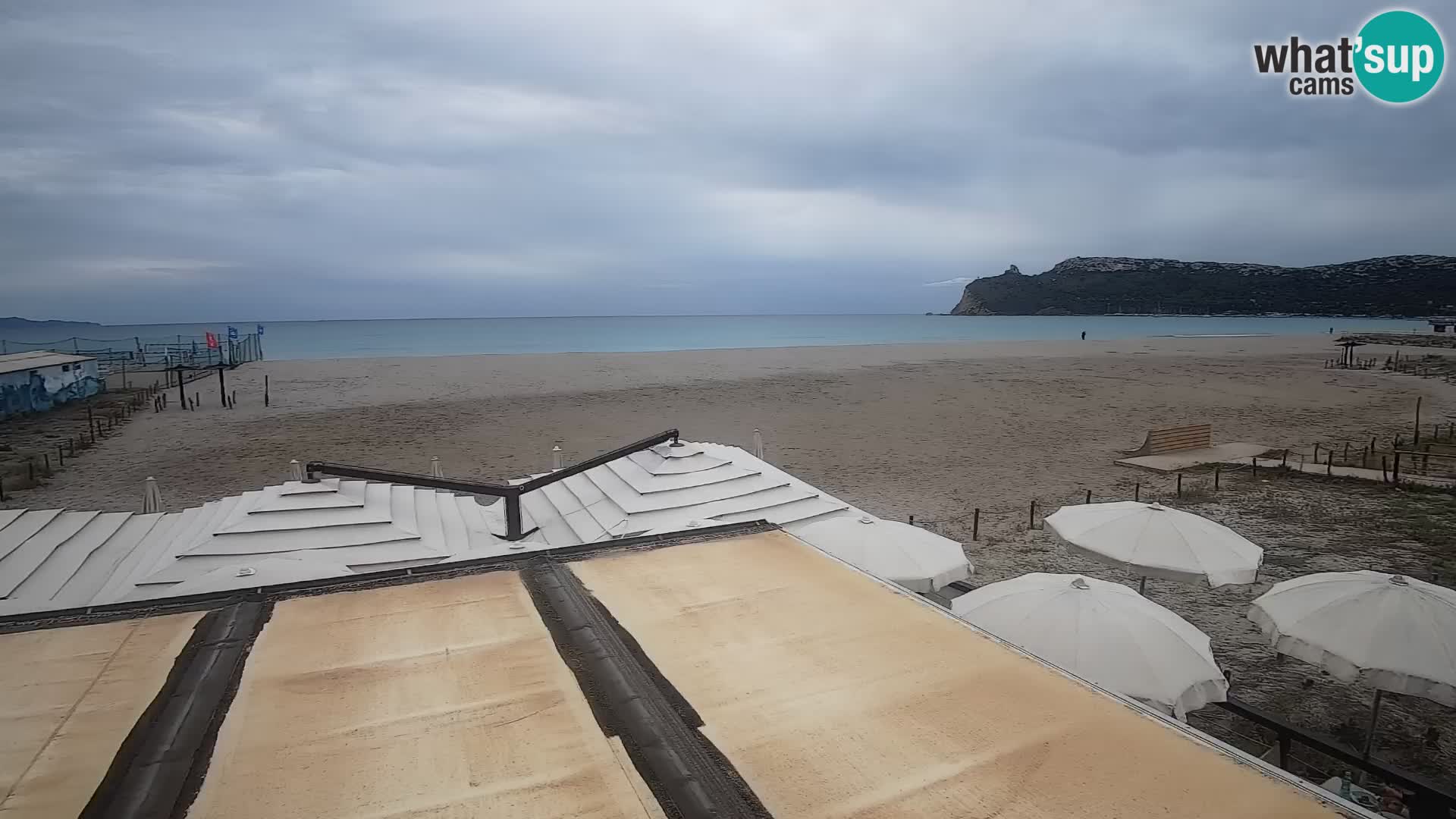 Poetto Strand Webcam | Cagliari | Sardinien