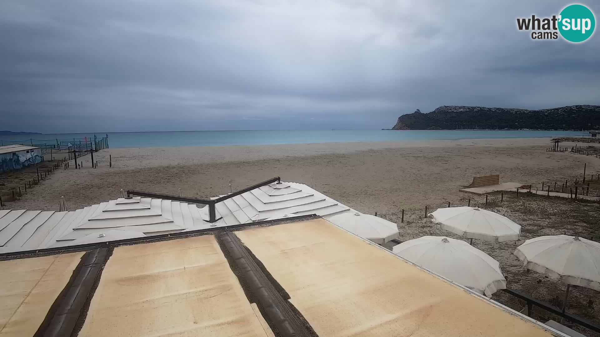 Poetto beach webcam | Cagliari | Sardinia