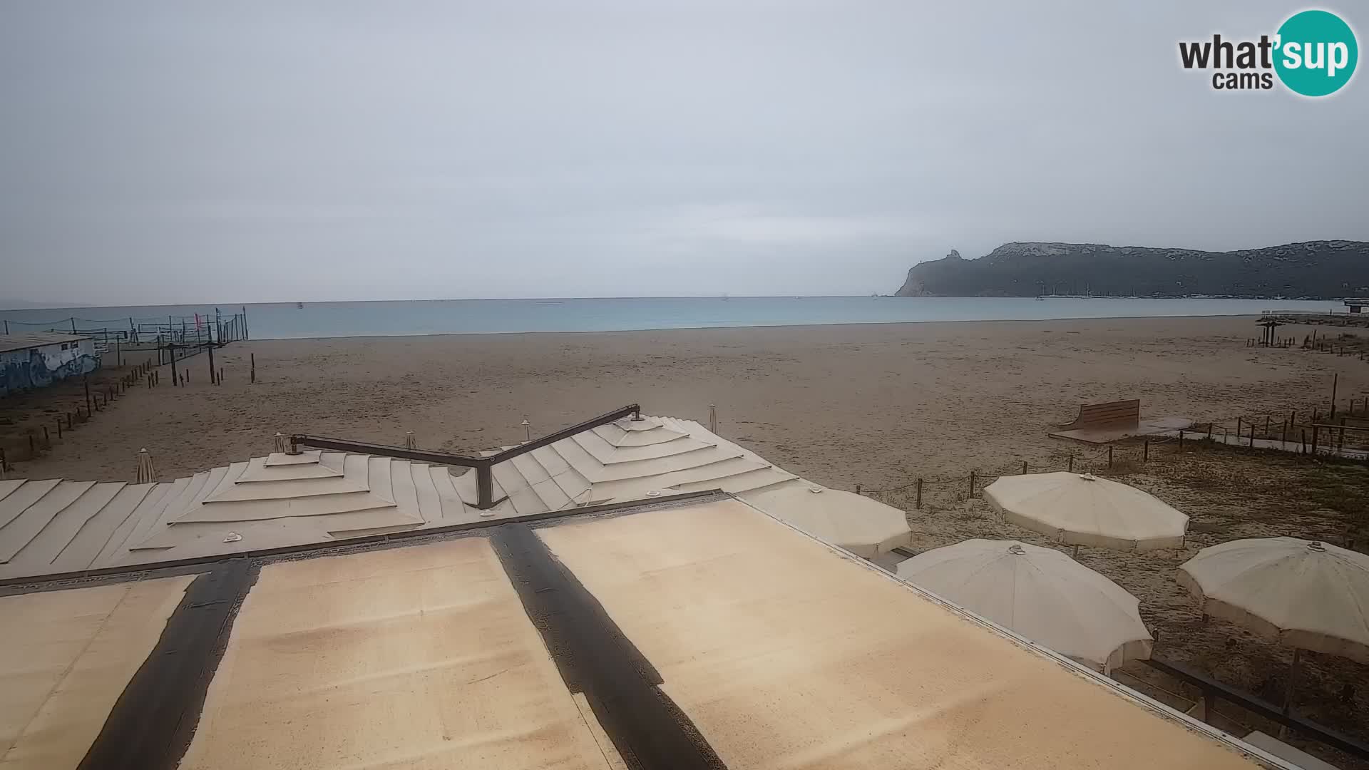 Webcam spiaggia del Poetto | Cagliari | Sardegna