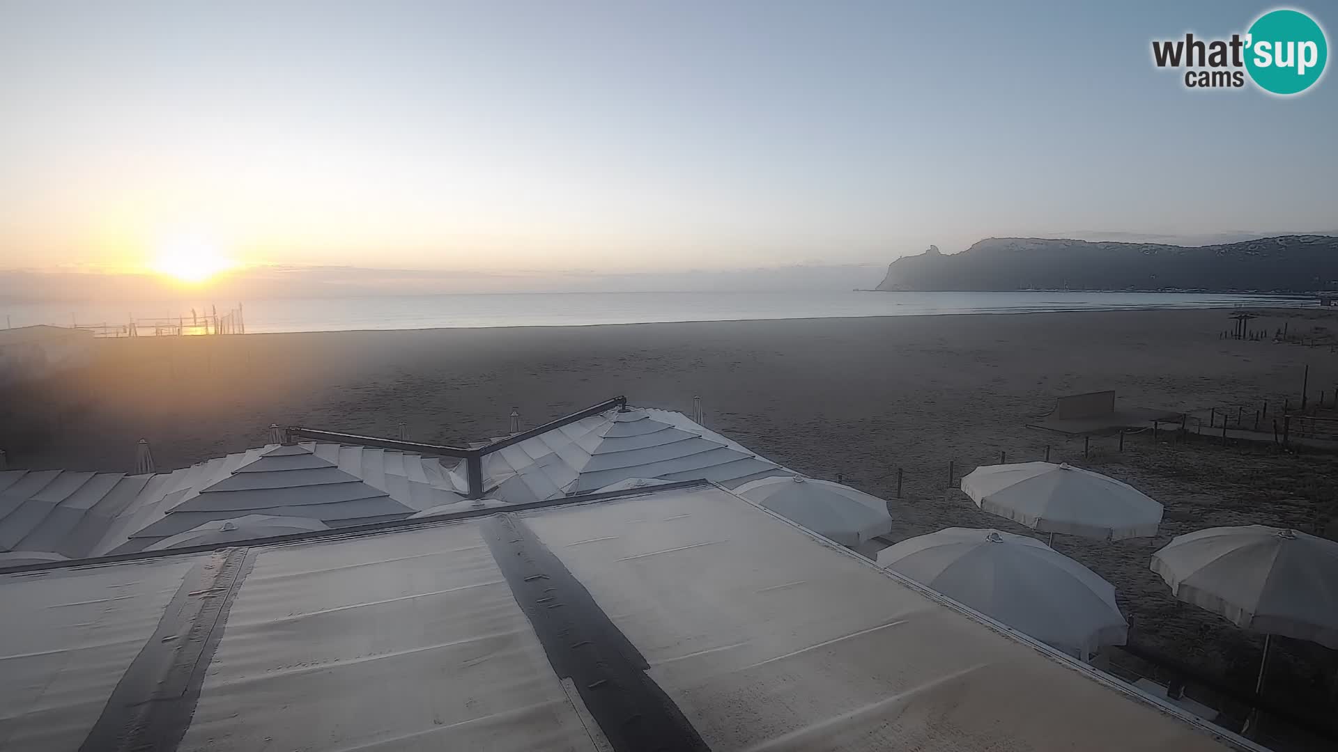 Poetto beach webcam | Cagliari | Sardinia