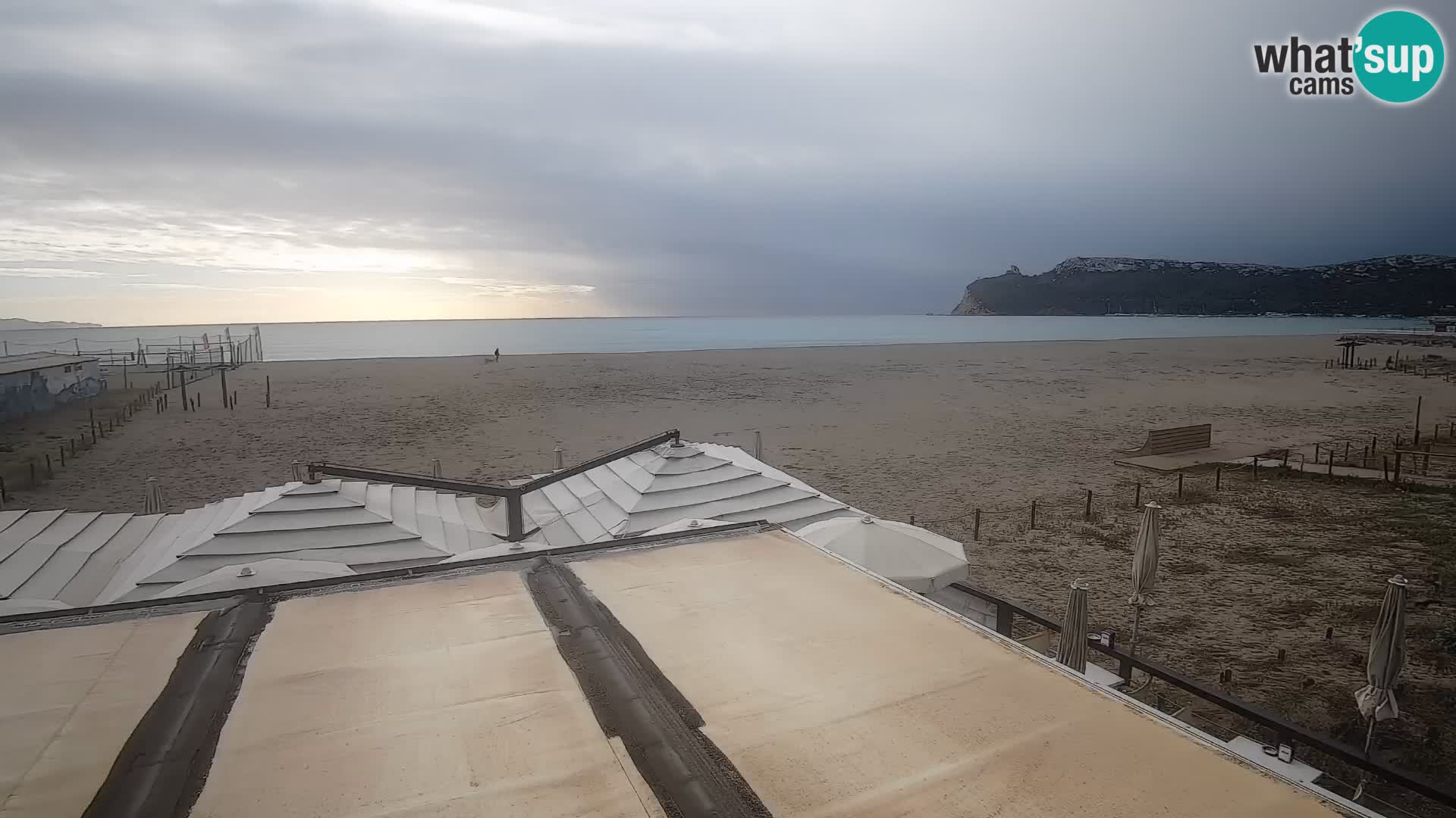 Poetto Strand Webcam | Cagliari | Sardinien