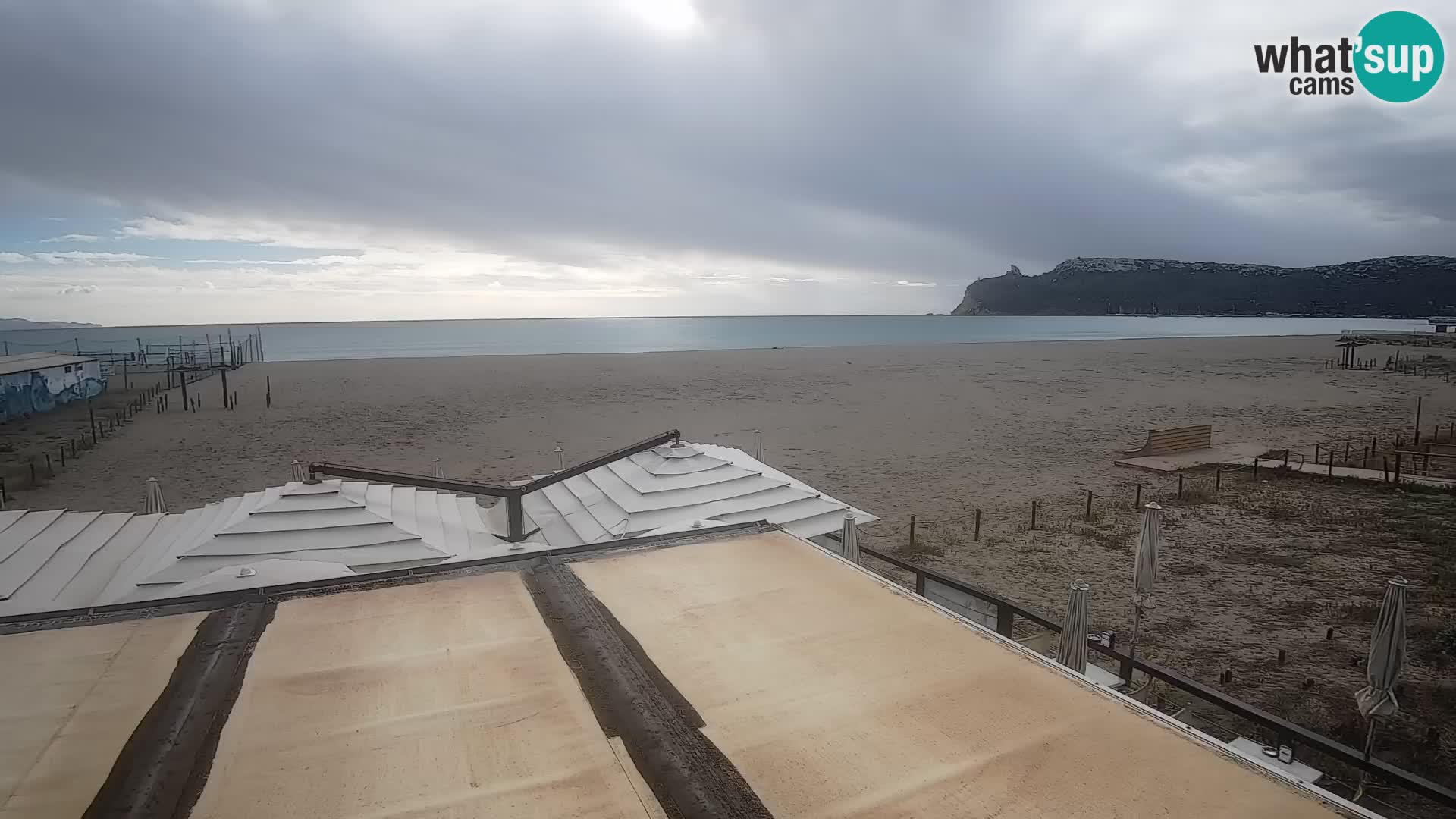 Webcam spiaggia del Poetto | Cagliari | Sardegna
