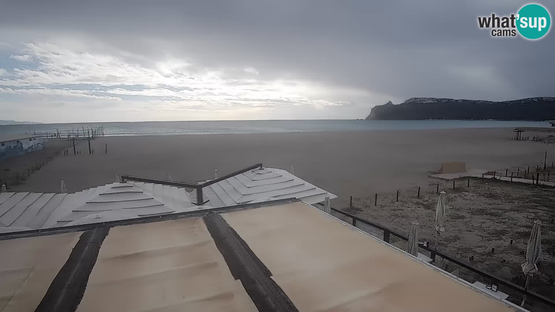 Poetto beach webcam | Cagliari | Sardinia