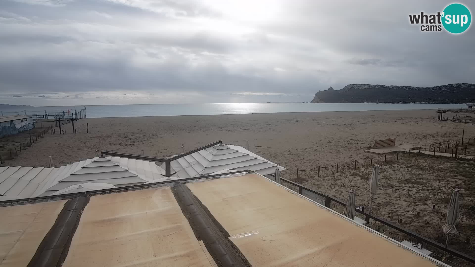 Webcam plage de Poetto | Cagliari | Sardaigne