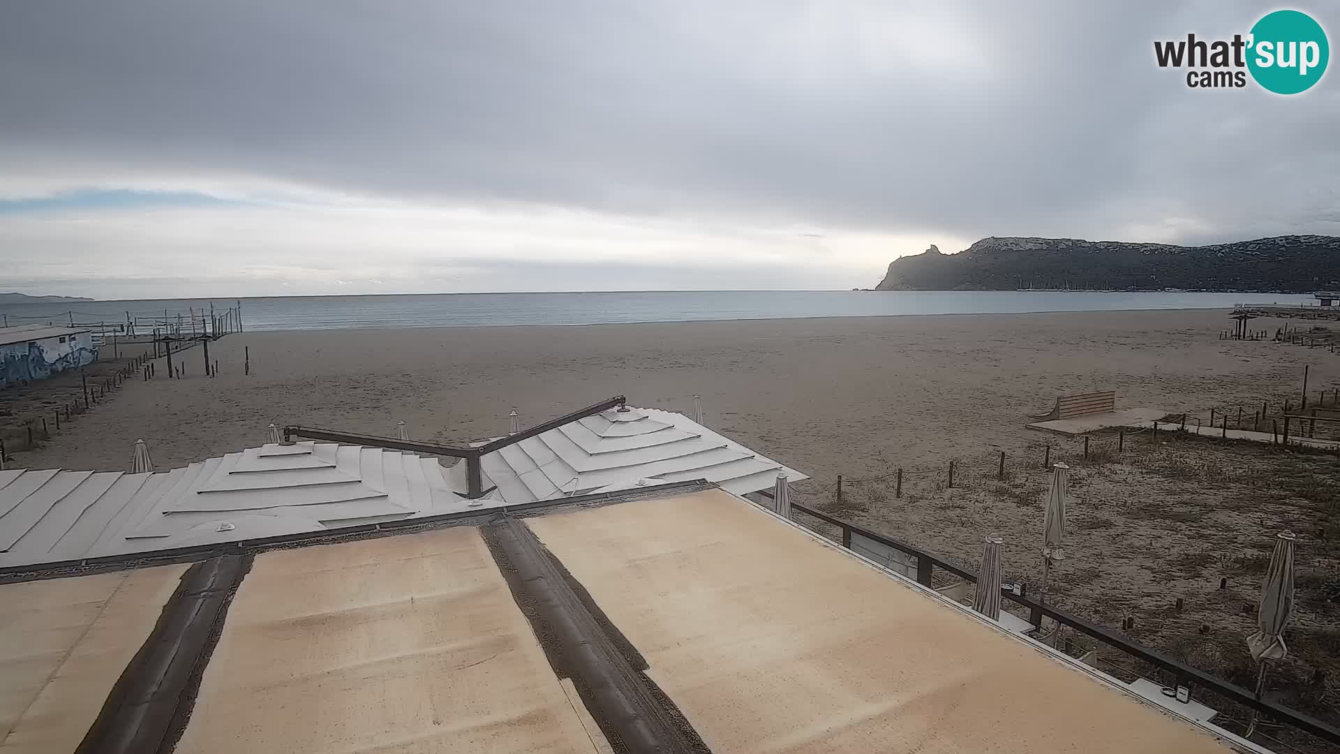 Webcam playa de Poetto | Cagliari | Cerdeña