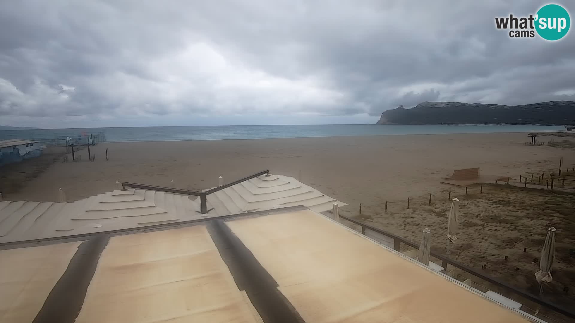 Poetto beach webcam | Cagliari | Sardinia