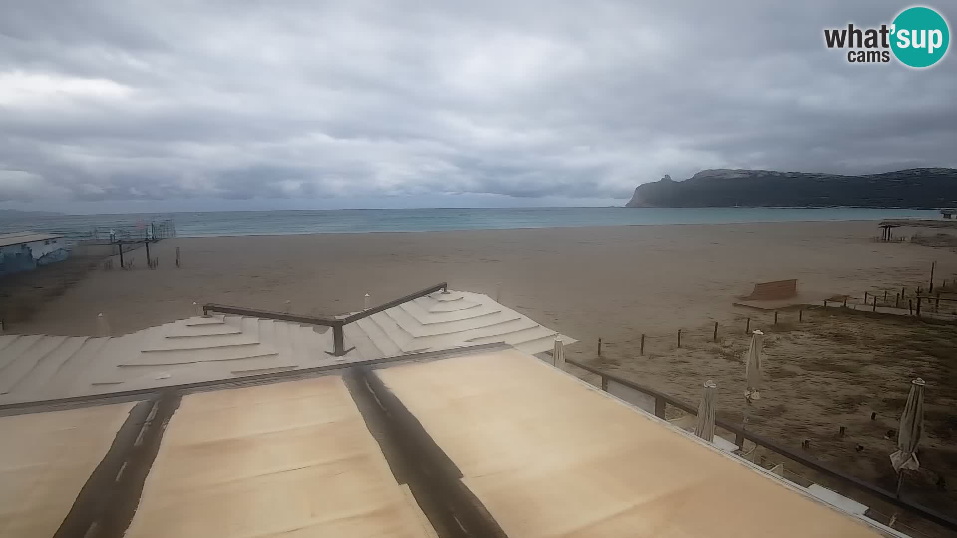 Poetto beach webcam | Cagliari | Sardinia