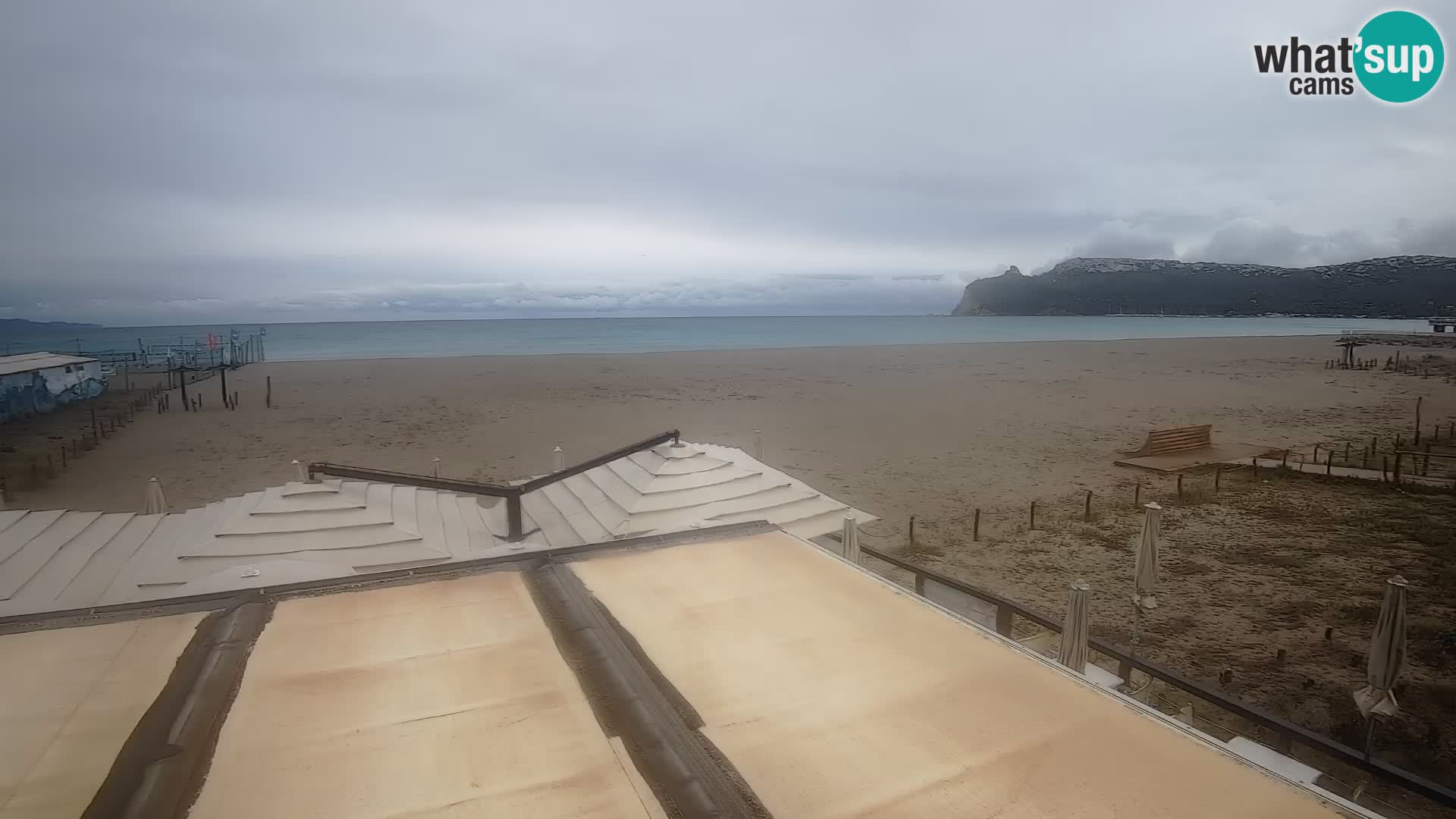 Poetto beach webcam | Cagliari | Sardinia
