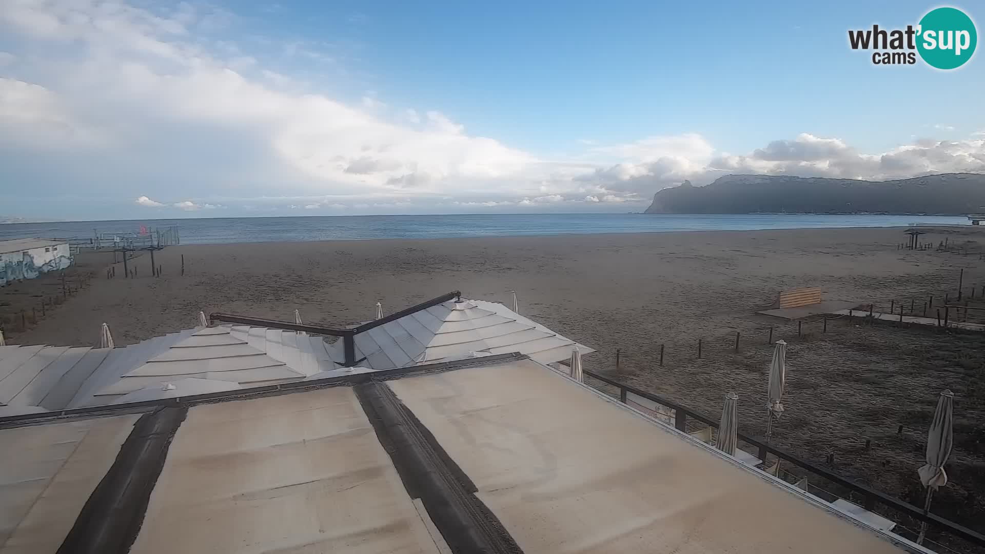 Webcam spiaggia del Poetto | Cagliari | Sardegna