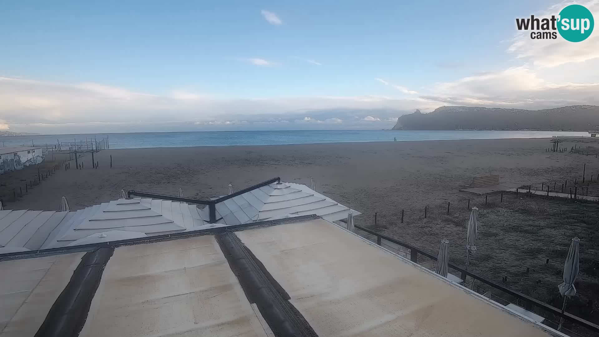 Poetto beach webcam | Cagliari | Sardinia