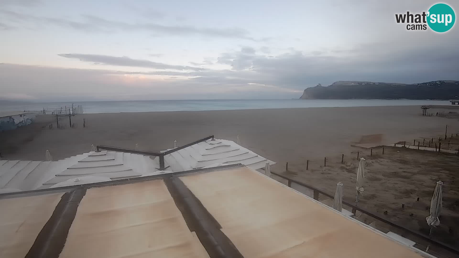 Poetto beach webcam | Cagliari | Sardinia