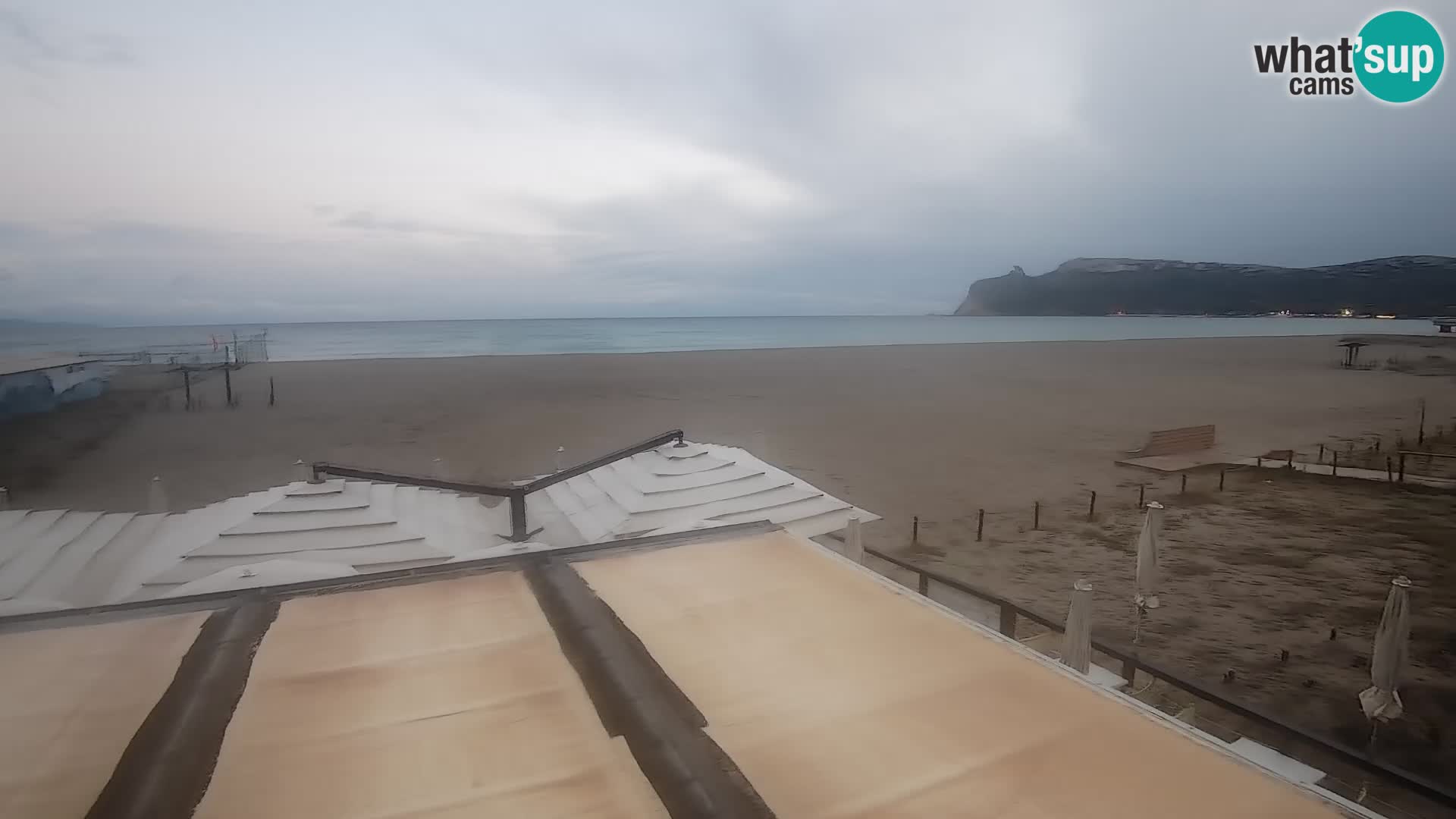 Poetto beach webcam | Cagliari | Sardinia