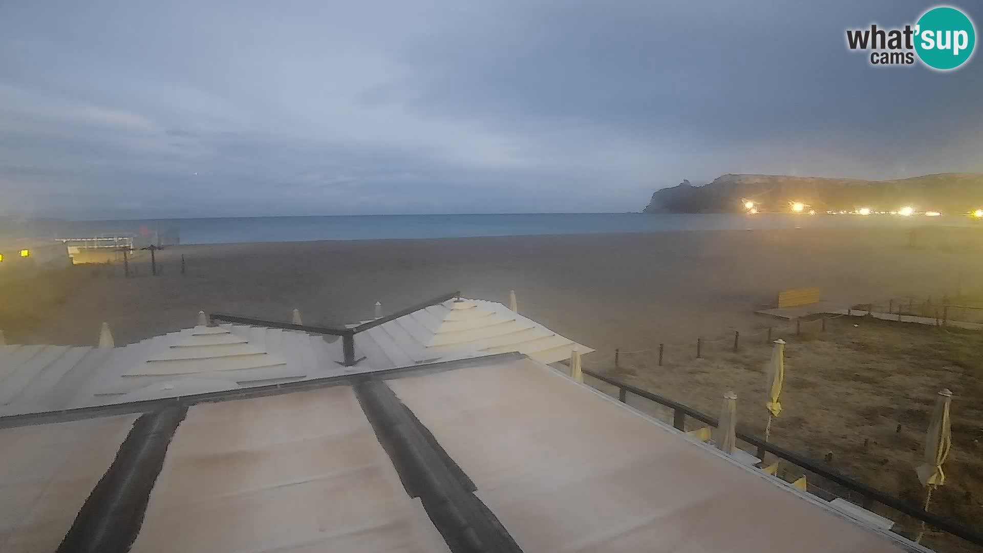 Poetto beach webcam | Cagliari | Sardinija