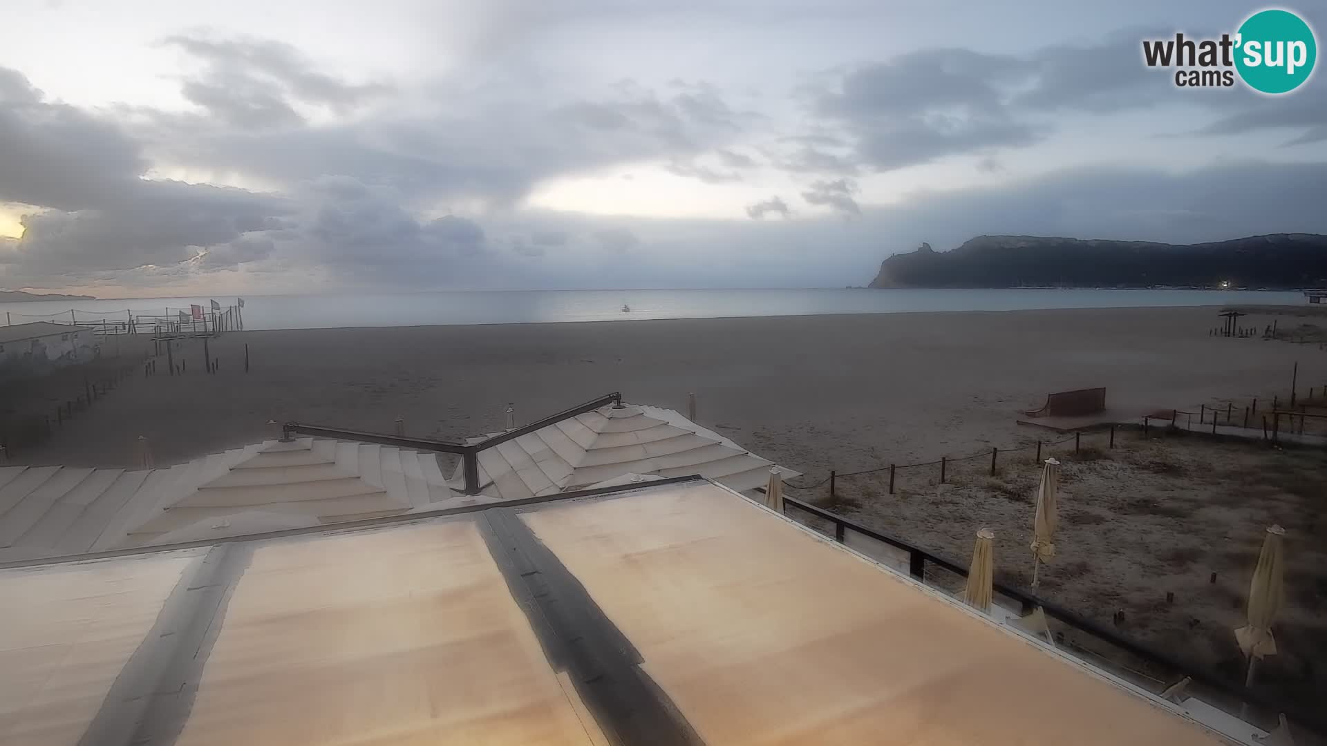 Webcam plage de Poetto | Cagliari | Sardaigne