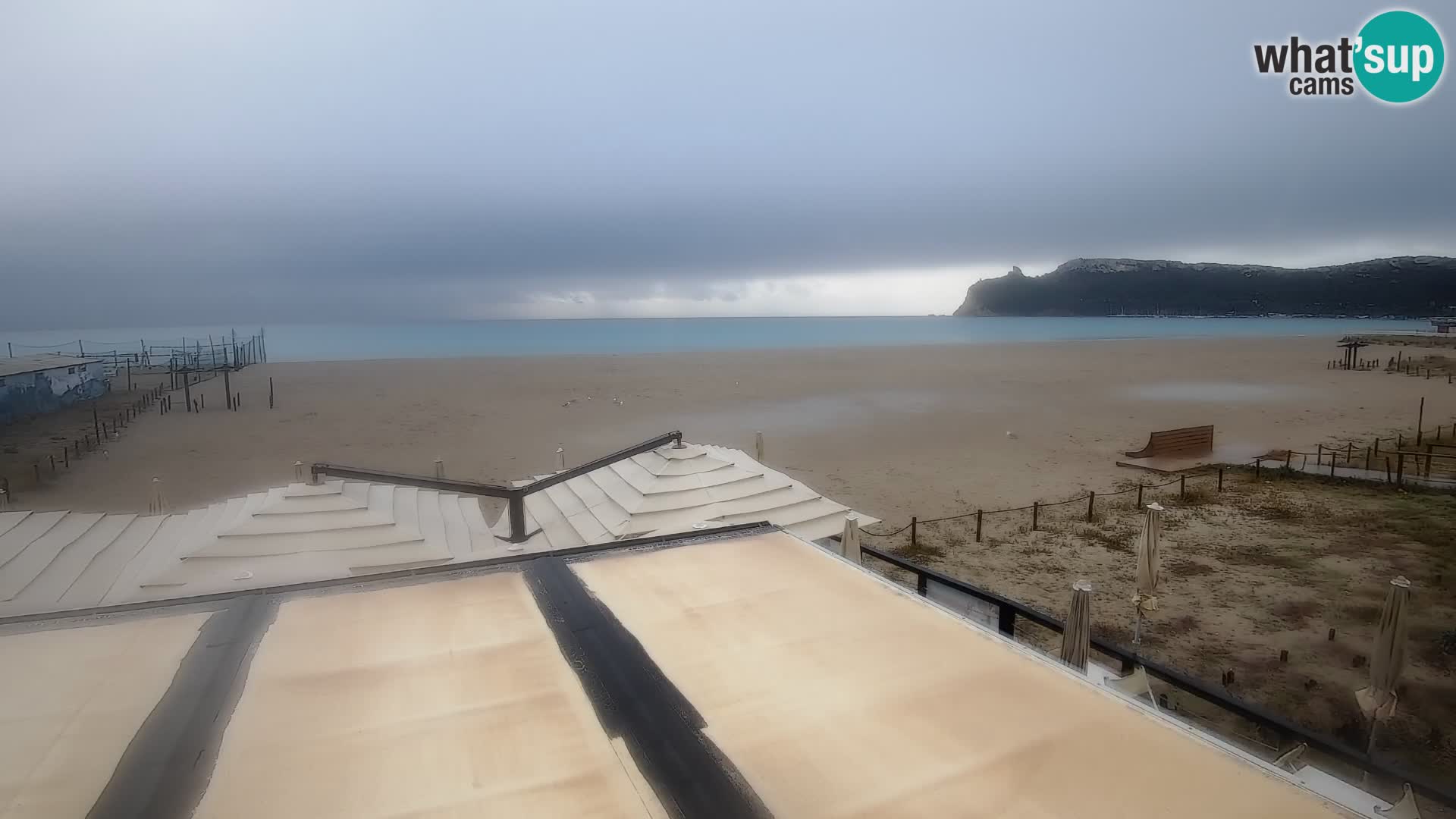 Webcam spiaggia del Poetto | Cagliari | Sardegna