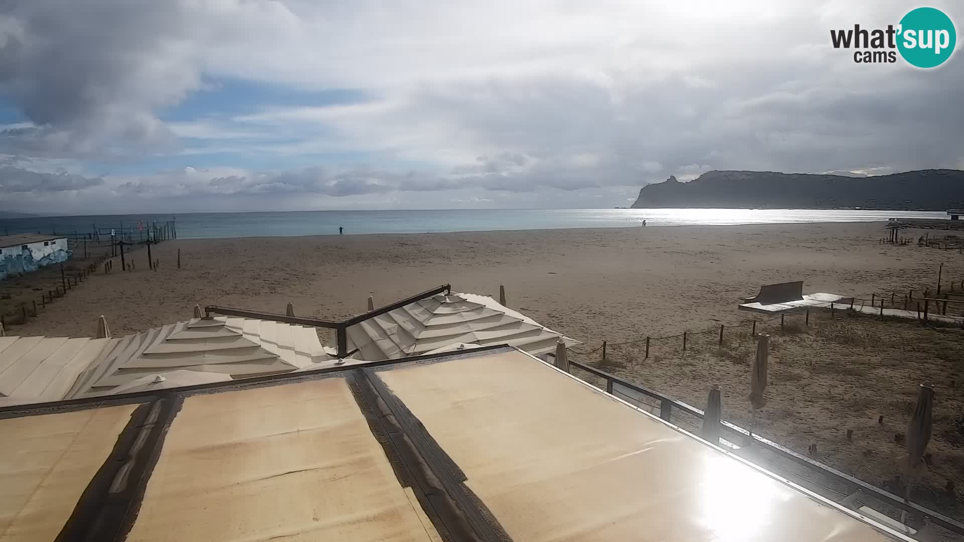 Poetto beach webcam | Cagliari | Sardinija