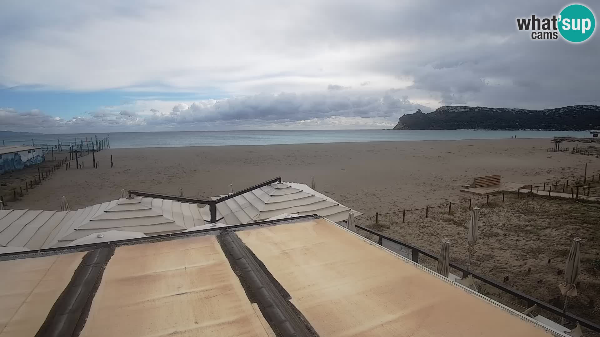 Poetto Strand Webcam | Cagliari | Sardinien