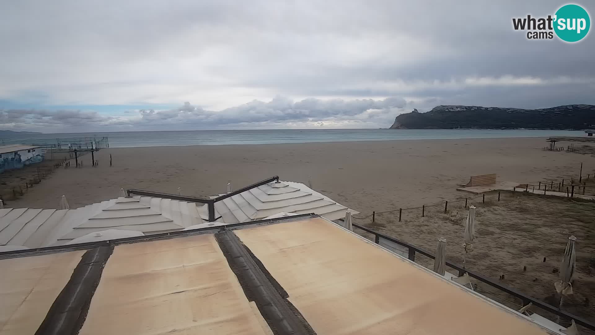 Poetto beach webcam | Cagliari | Sardinia