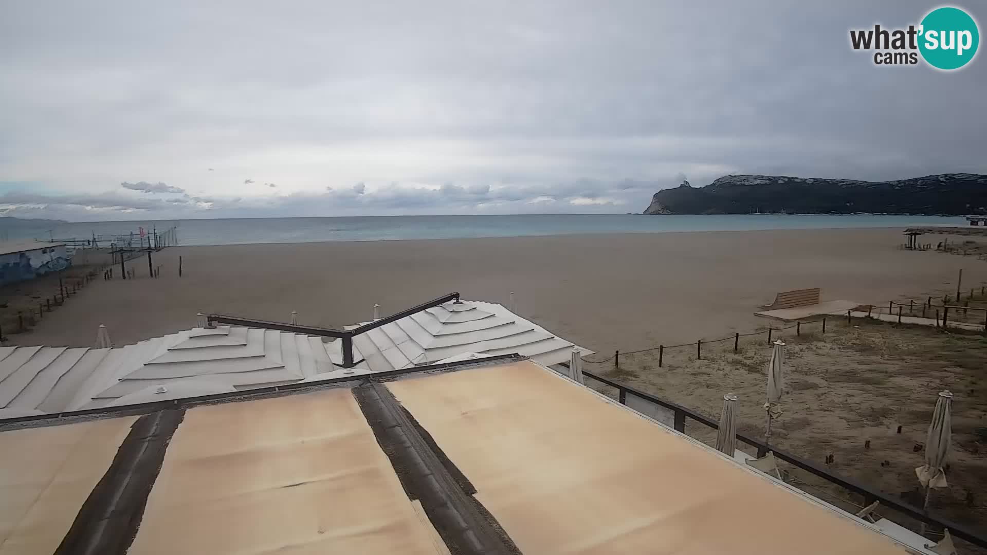 Webcam plage de Poetto | Cagliari | Sardaigne
