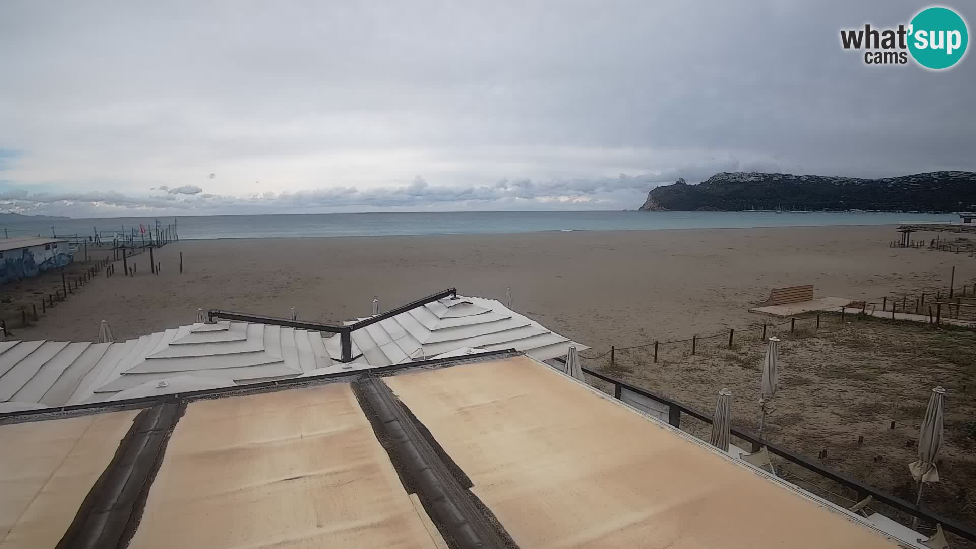 Poetto Strand Webcam | Cagliari | Sardinien