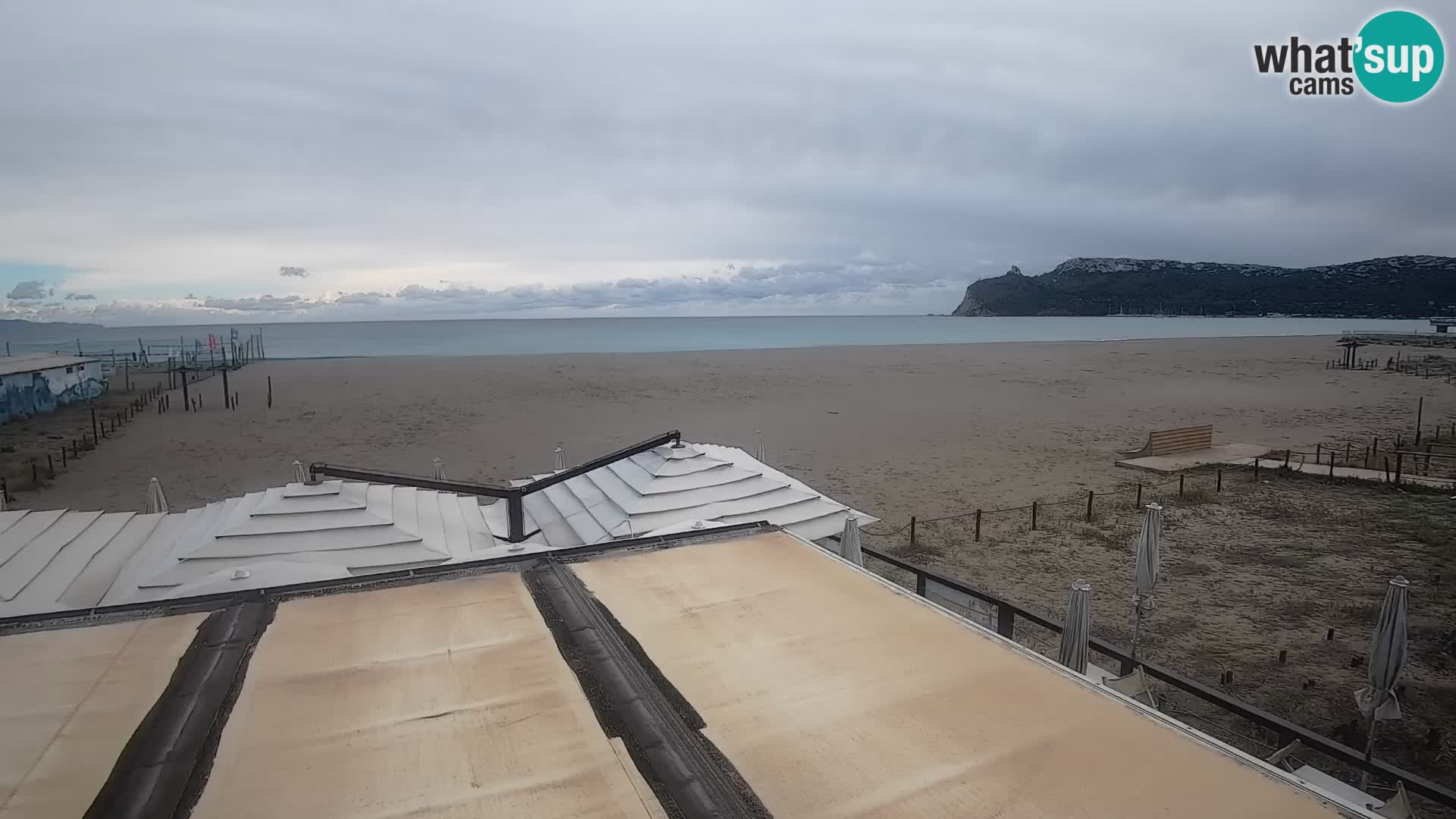 Poetto Strand Webcam | Cagliari | Sardinien