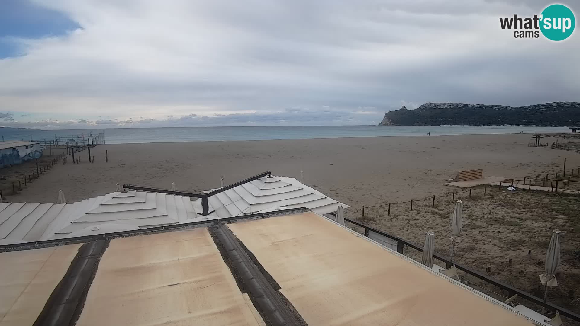Webcam plage de Poetto | Cagliari | Sardaigne