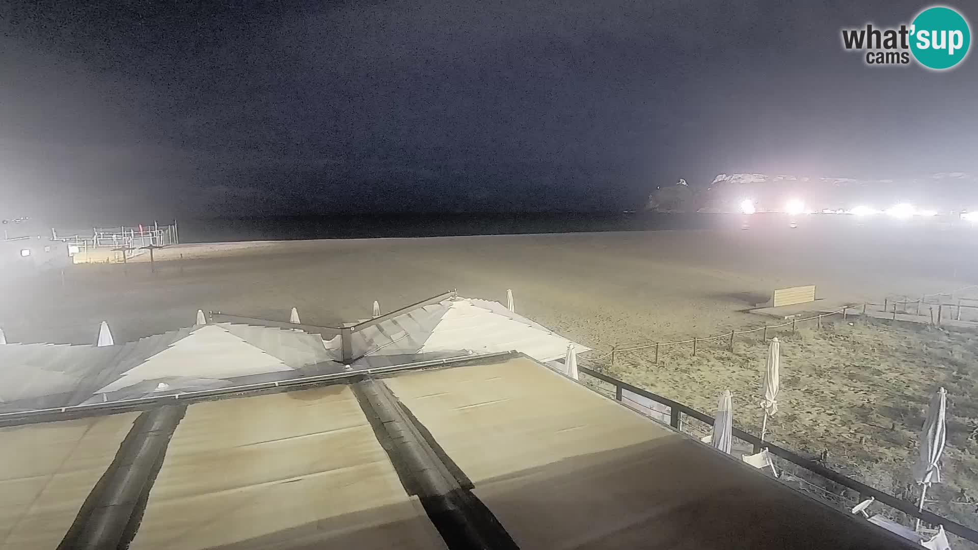 Poetto beach webcam | Cagliari | Sardinija