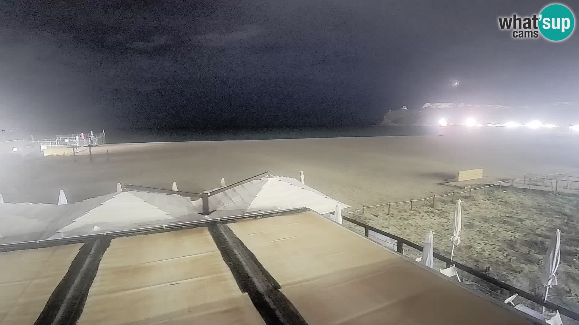 Poetto beach webcam | Cagliari | Sardinija