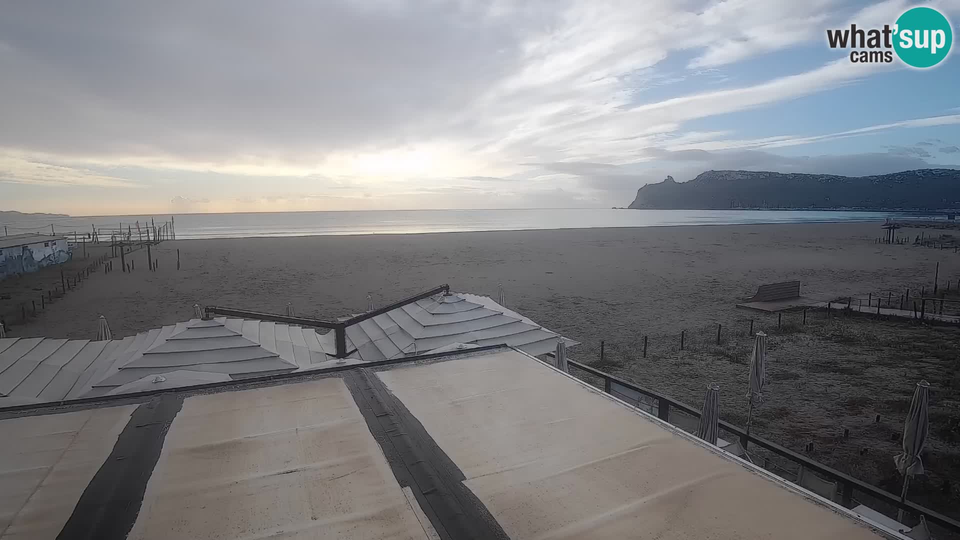 Poetto beach webcam | Cagliari | Sardinia
