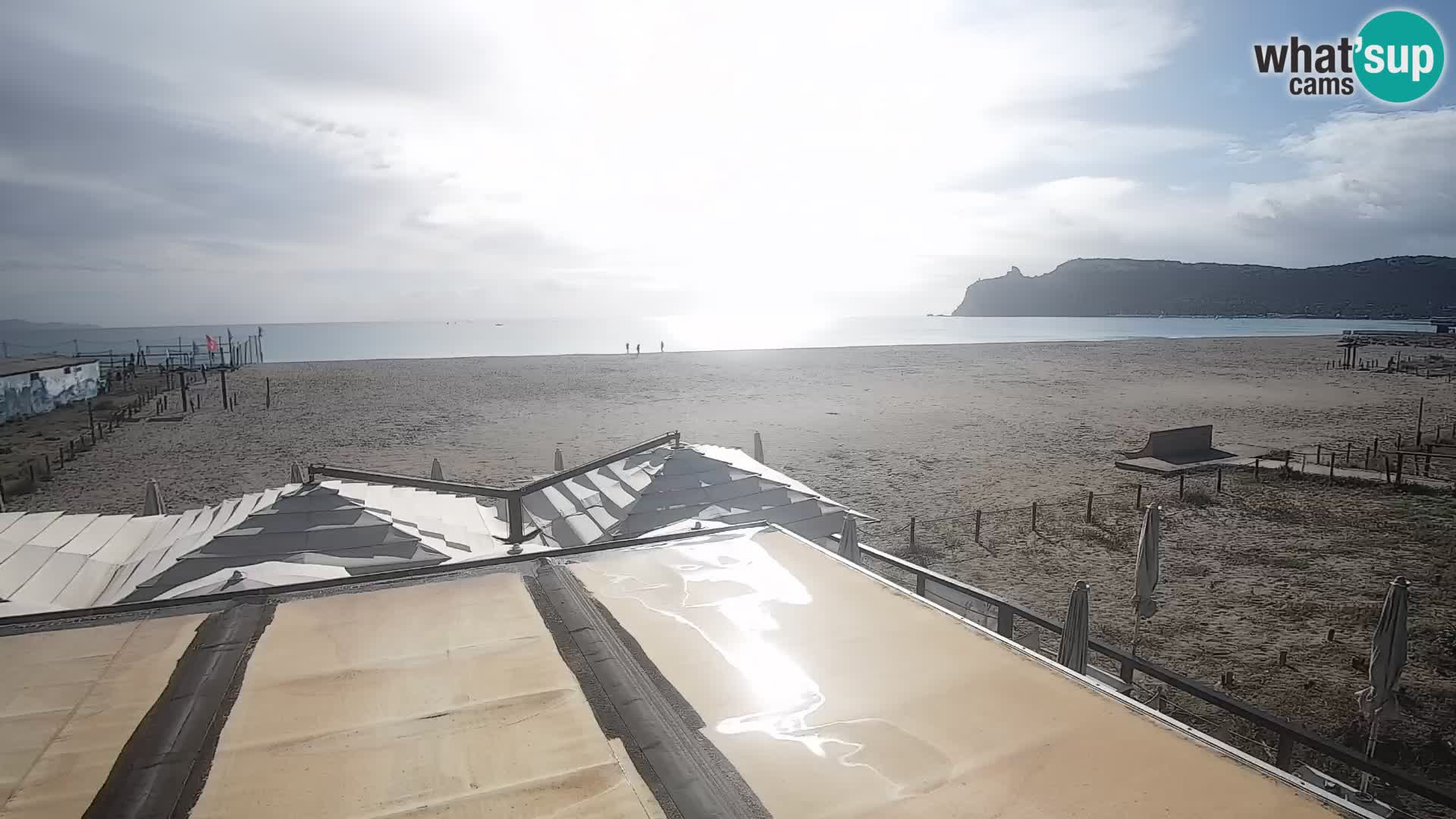 Poetto beach webcam | Cagliari | Sardinia