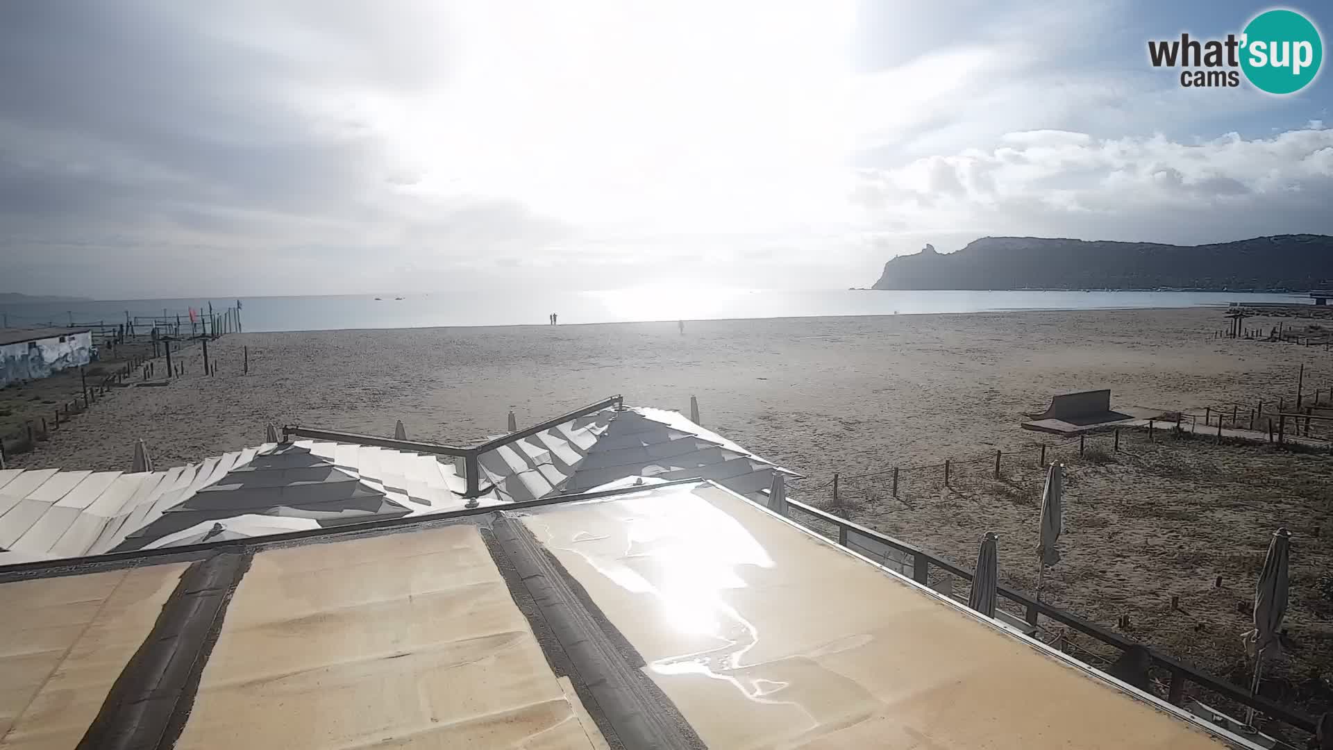 Poetto beach webcam | Cagliari | Sardinia