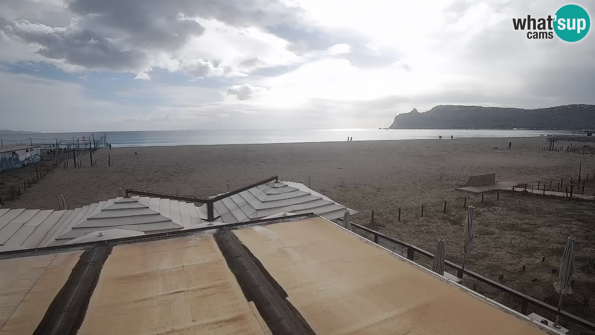 Poetto Strand Webcam | Cagliari | Sardinien